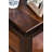 Acacia Walnut 1Pc Nightstand Only Transitional Solid Wood 2-Drawers Square Chrome Knobs Multitone Unique Nightstand