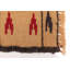 Tapisserie Hylan beige kilim 4 pi 4 po x 6 pi 3 po