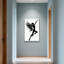 Abstract Silhouette Fairy In Flight With Wings-311402600
