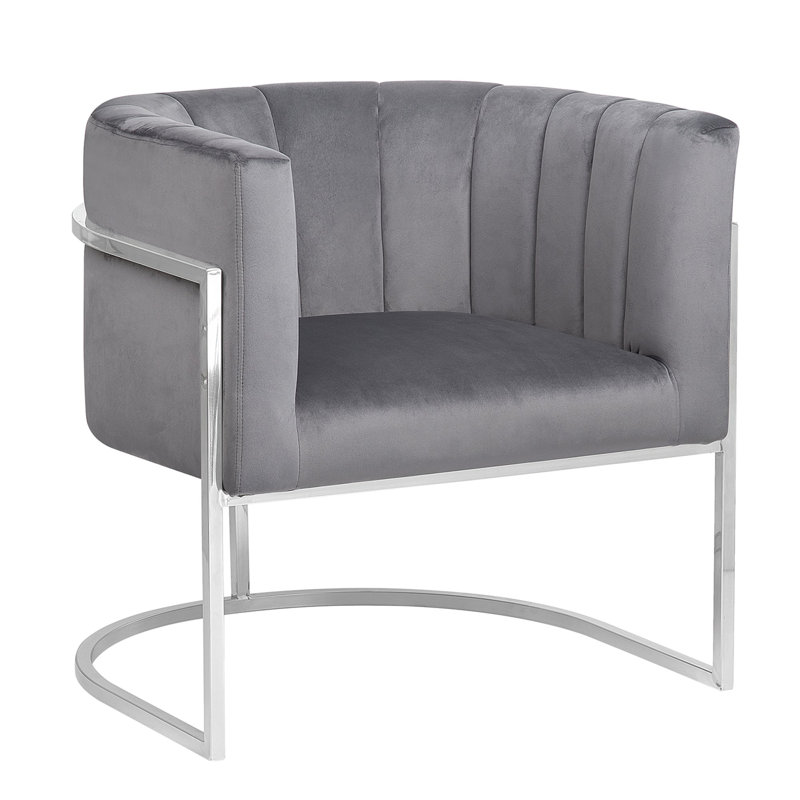 Danner Upholstered Armchair, Grey