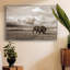 Maasai Majesty sépia, peinture sur toile-94363402-94363405