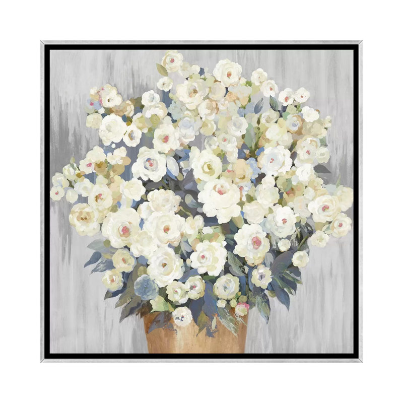 Reproduction d’art, "bourgeonnant Blossoms" par Allison Pearce, Pas de tapis, H 26 po x l 26 po x P 1,5 po
