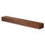 Tablette de manteau de cheminée en bois massif, tablette flottante murale avec support caché, décor de maison de campagne rustique-1544511176-1546364920