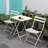 Castana Metal Bar Set with Stools