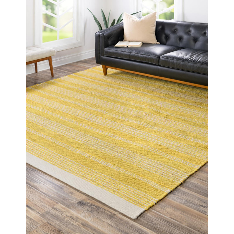 Striped Indoor Rug, Rectangle 2'2" x 3'1"