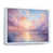 White Floater Framed