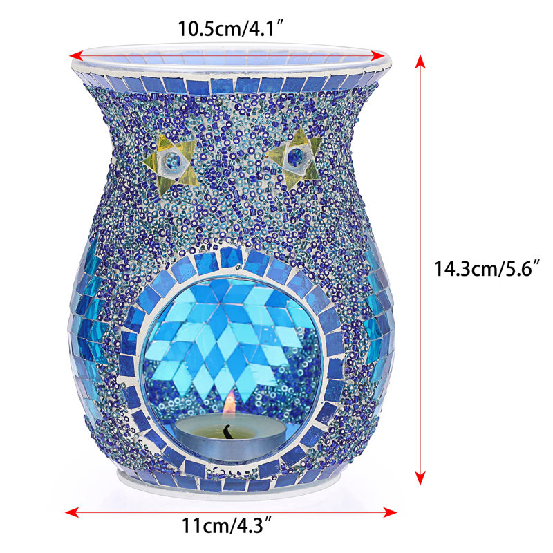 Ossineke Glass Tabletop Wax Warmer