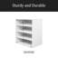 Shoe Box With RGB LED Light, Wooden Stackable Shoe Storage Box With Glass Door, Shoe Storage Bin Shoe Display Case For Sneakers (4 Tier-1)-402912935