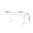 Walnut Large Rectangular Multi-functional Desk-694148354