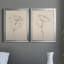 Floral Contour Study III, reproduction encadrée de qualité supérieure - prête à être accrochée-78609200-78609201