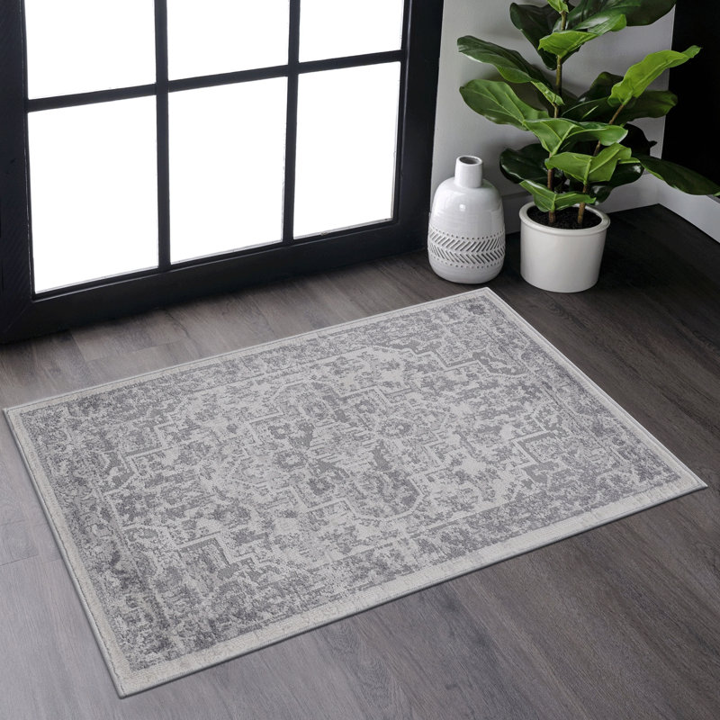 2X3 Oriental Doormat Rug, Rectangle 2' x 3'