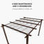 Pergola en aluminium mauve avec auvent-96845815-80546452