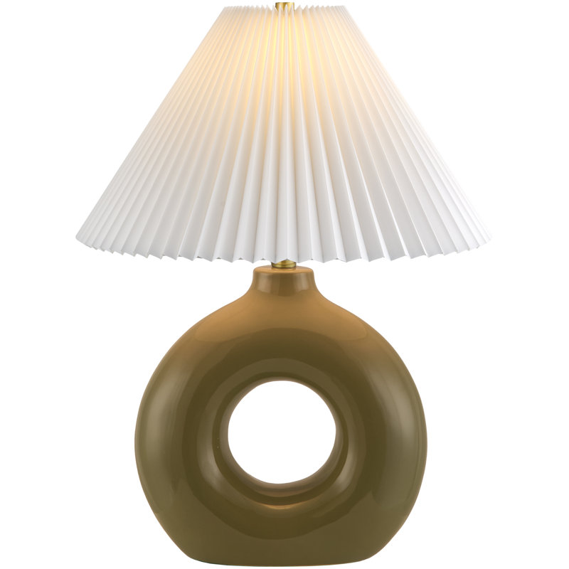 Lampe de table Tandria, Vert