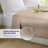100% Organic Viscose From Bamboo Flat Sheet Only, 300 Thread Count, Extra Wide, Cooling & Breathable, Double Stitching, Bedding Sheet - Gift-Ready Packaging (Dove Gray)-111656267-135308697