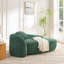 Chaise longue avec accoudoirs latéraux et coussin-729261429