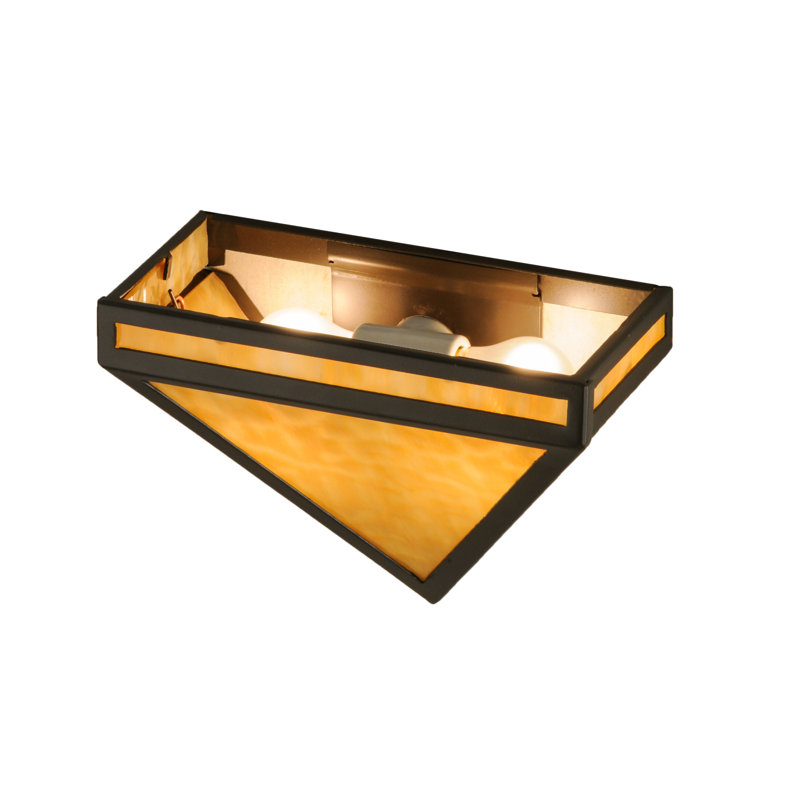 Mission 2 - Light Flush Mounted Sconce