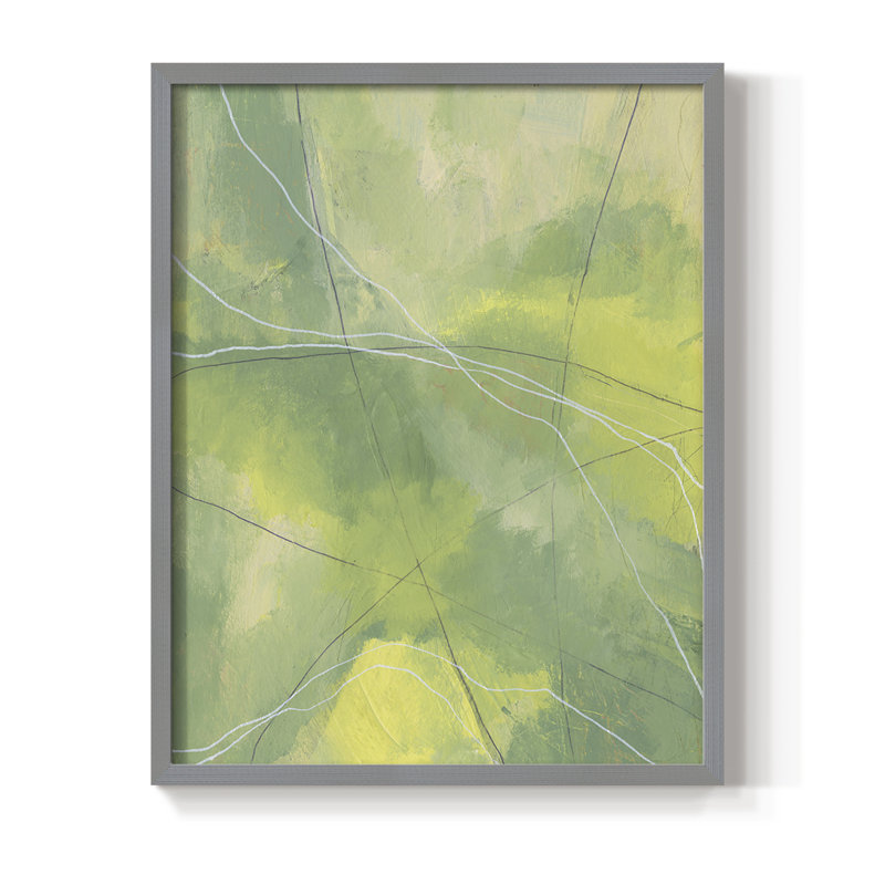 Heartland II, reproduction encadrée - bois massif, Gris, H 10 po x l 8 po