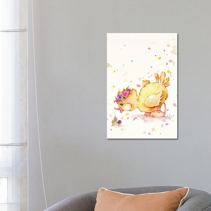 Sweet Duck by Sillier Than Sally - Wrapped Canvas Print, 66.04 cm H x 45.72 cm W x 1.91 cm D