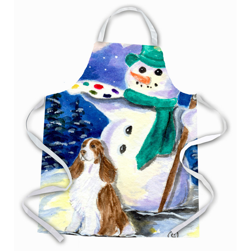 Christmas No Pattern Bib Apron