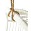 Chaise suspendue en rotin Riviera – blanc