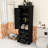 Wood Bathroom Cabinet with Three Drawers-1298127860