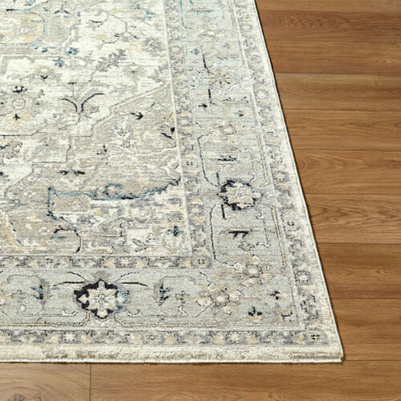 Tapis d'intérieur tissé à la machine Rushton, Rectangle 9 pi x 12 pi 2 po