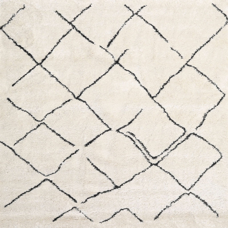 Amancia Geometric Indoor Rug, Square 7'