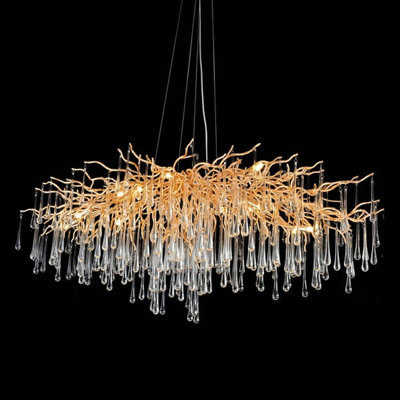 Luxemburg Dimmable Linear Chandelier
