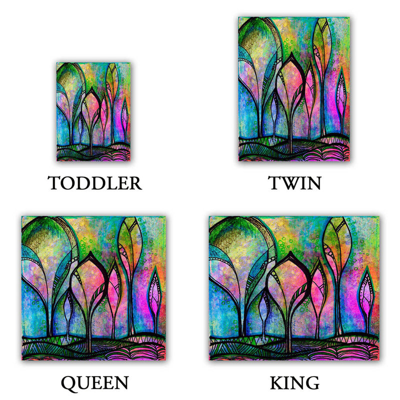 Polyester Duvet Cover, 1 Queen Duvet Cover + 2 Standard Shams