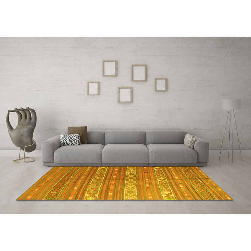 Performance Moroccan Indoor Rug, Square 3'