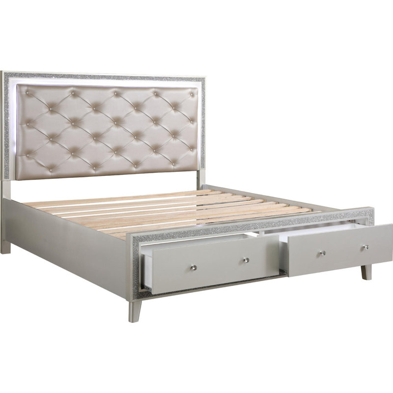 Teshima Upholstered Platform Storage Bed, California King