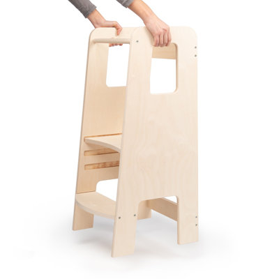 Beige Foldable Step Stool