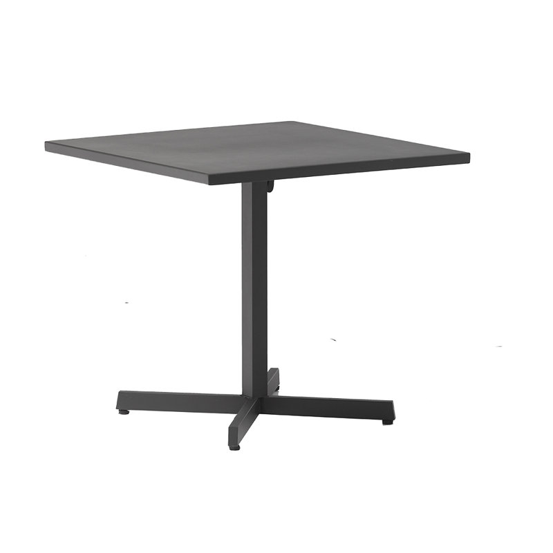 Belle Square Metal Folding Outdoor Dining Table , 32'' in. W 32'' in. D