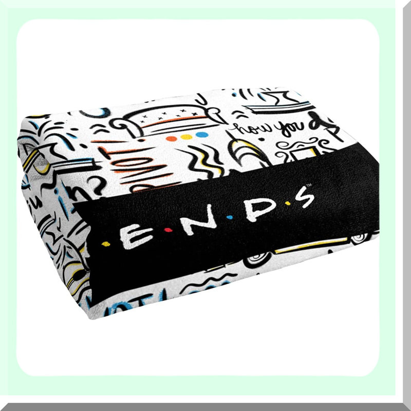 Friends Forever Beach Towel - 30x60 Inch Officially Licensed Pattern