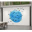 Murale pelez et collez de qualité supérieure - Ciel d'oiseaux abstrait-615975329