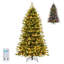 Arbre de Noël artificiel éclairé-581464958