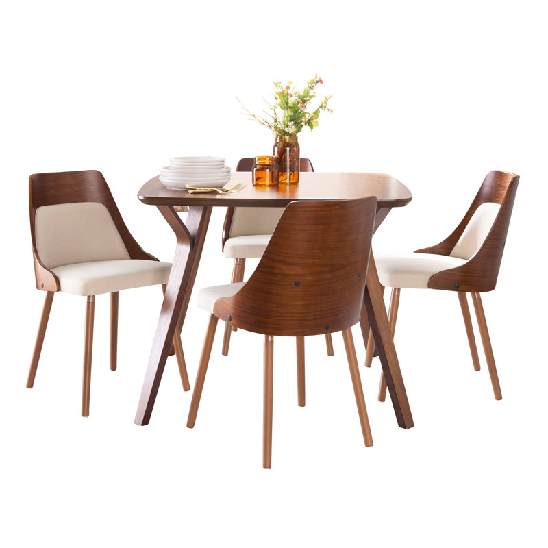 Ensemble de salle à manger carré Folia-Anabelle