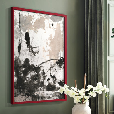 Disarray II, reproduction encadrée - bois massif
