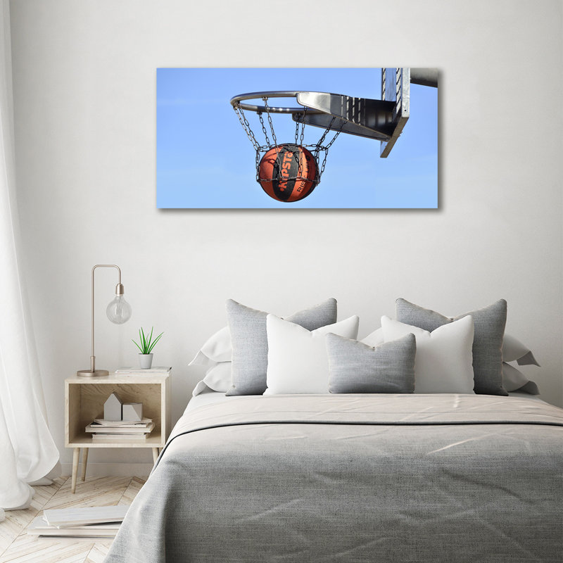 Basketball - No Frame Print on Canvas