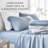 Linen Bamboo-Blend Breathable Luxury Bed Sheet Set-69986400-69986398