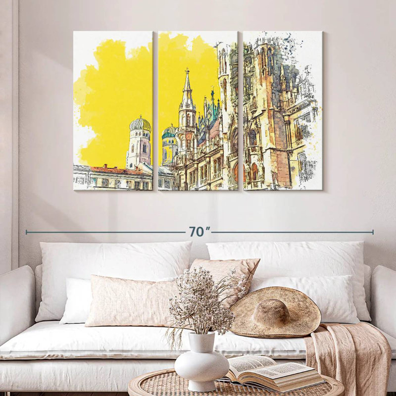Munich Lilie, 32" H x 50" W