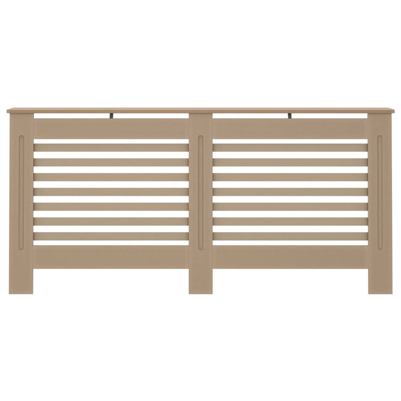 Loren Radiator Cover, 81cm H x 152cm W x 19cm D, Brown