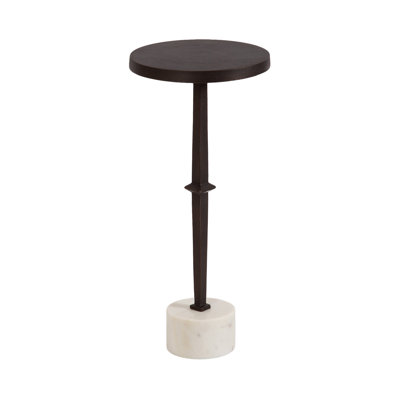 Round Marble Drink Table