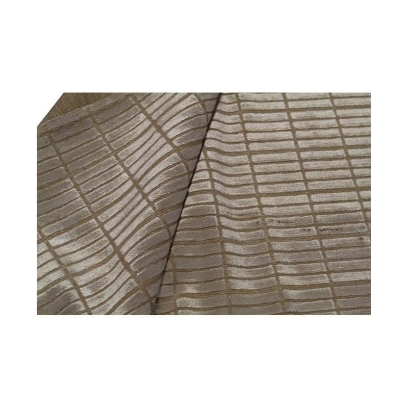 Plaid Area Rug in Beige