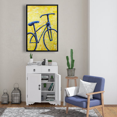 «Blue Bike Abstract» sur