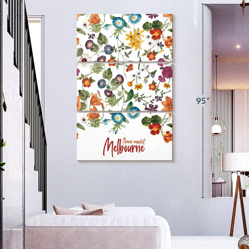 Affiche Harnek Melbourne Flower Market, H 74 po x l 48 po