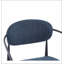 Fauteuil d'appoint rembourré Mid-Century