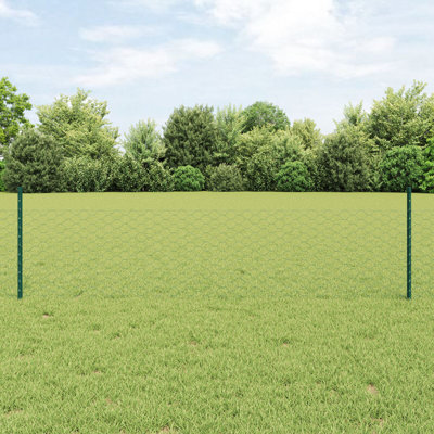 50 cm H x 1000 cm W Steel Fencing Kits Fencing