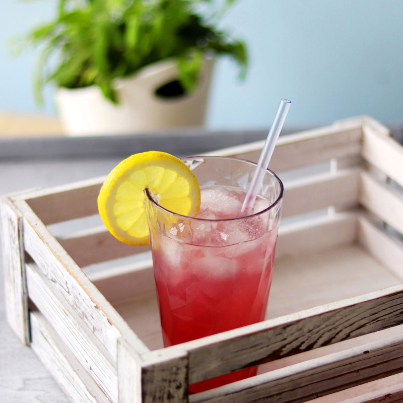 Koziol Reusable Straws, 27cm H x 0.6cm W x 0.6cm D