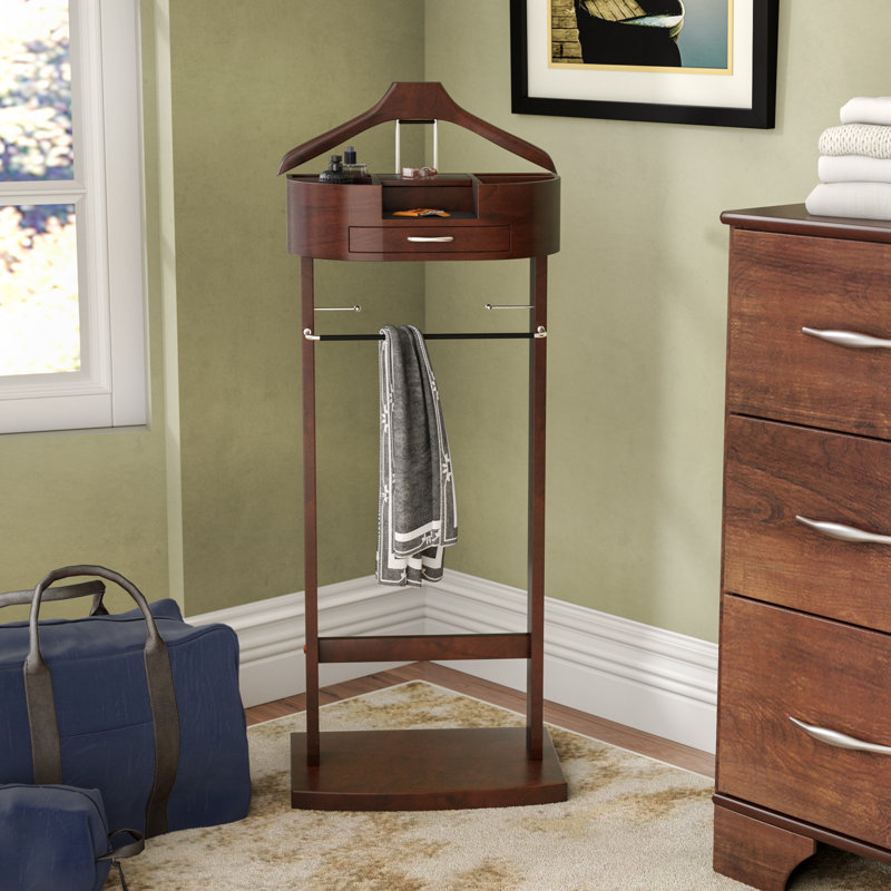 Woodall Freestanding Valet Stand